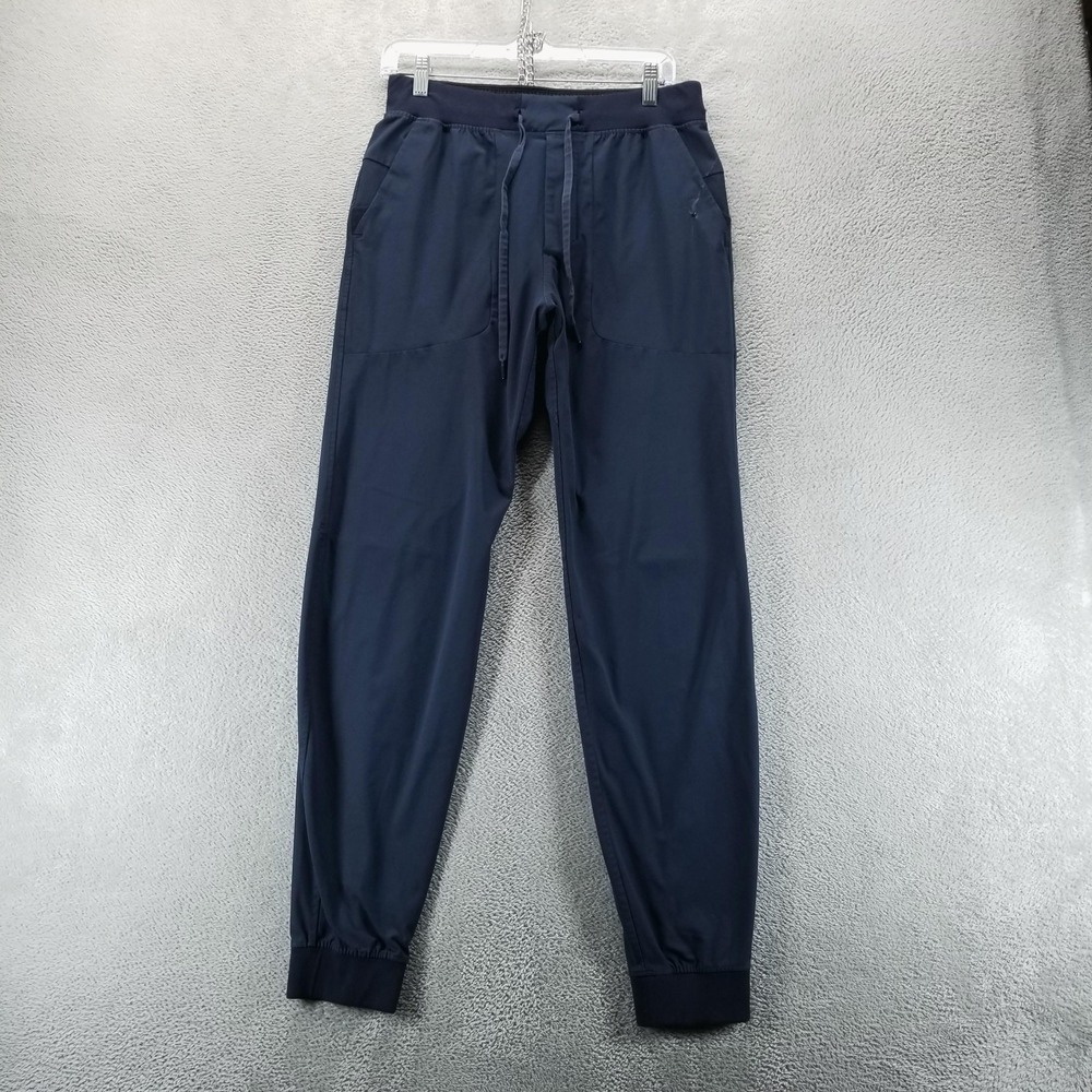 Lululemon Pants Mens M Blue ABC Joggers Warpstreme Pockets Gym Running Workout